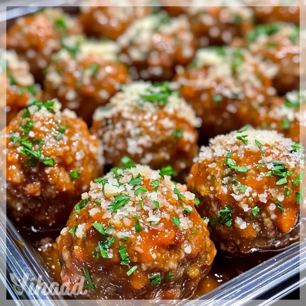 Boulettes de Viande à la Sauce Marinara un délice à découvrir !