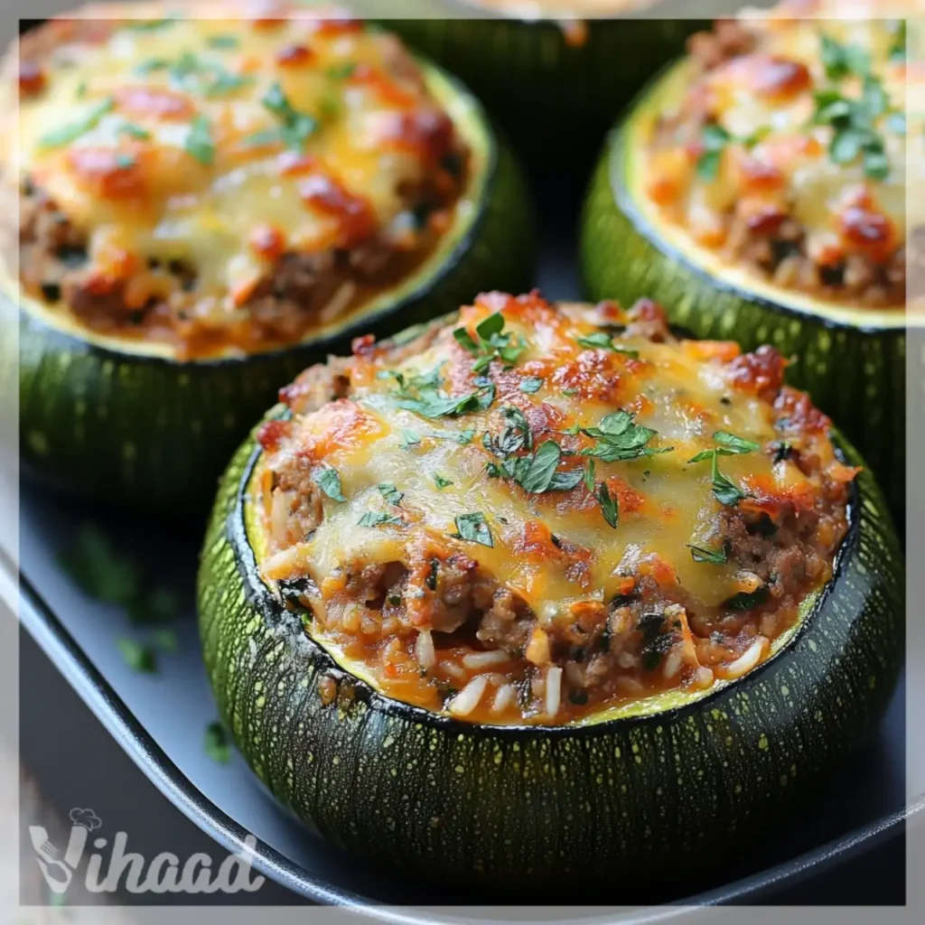 Courgettes Rondes Farcies Découvrez cette recette savoureuse !
