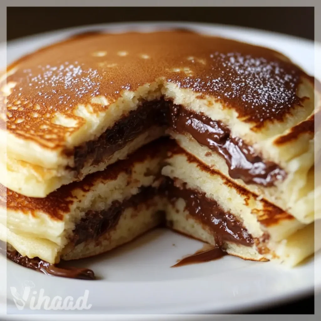 Crêpes fourrées au Nutella un délice à découvrir !
