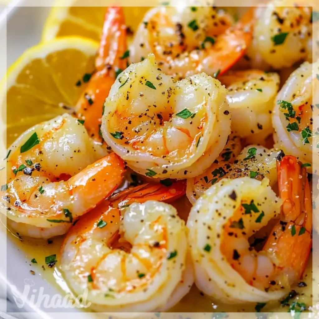 Crevettes au Beurre à l'Ail et au Citron un délice rapide !