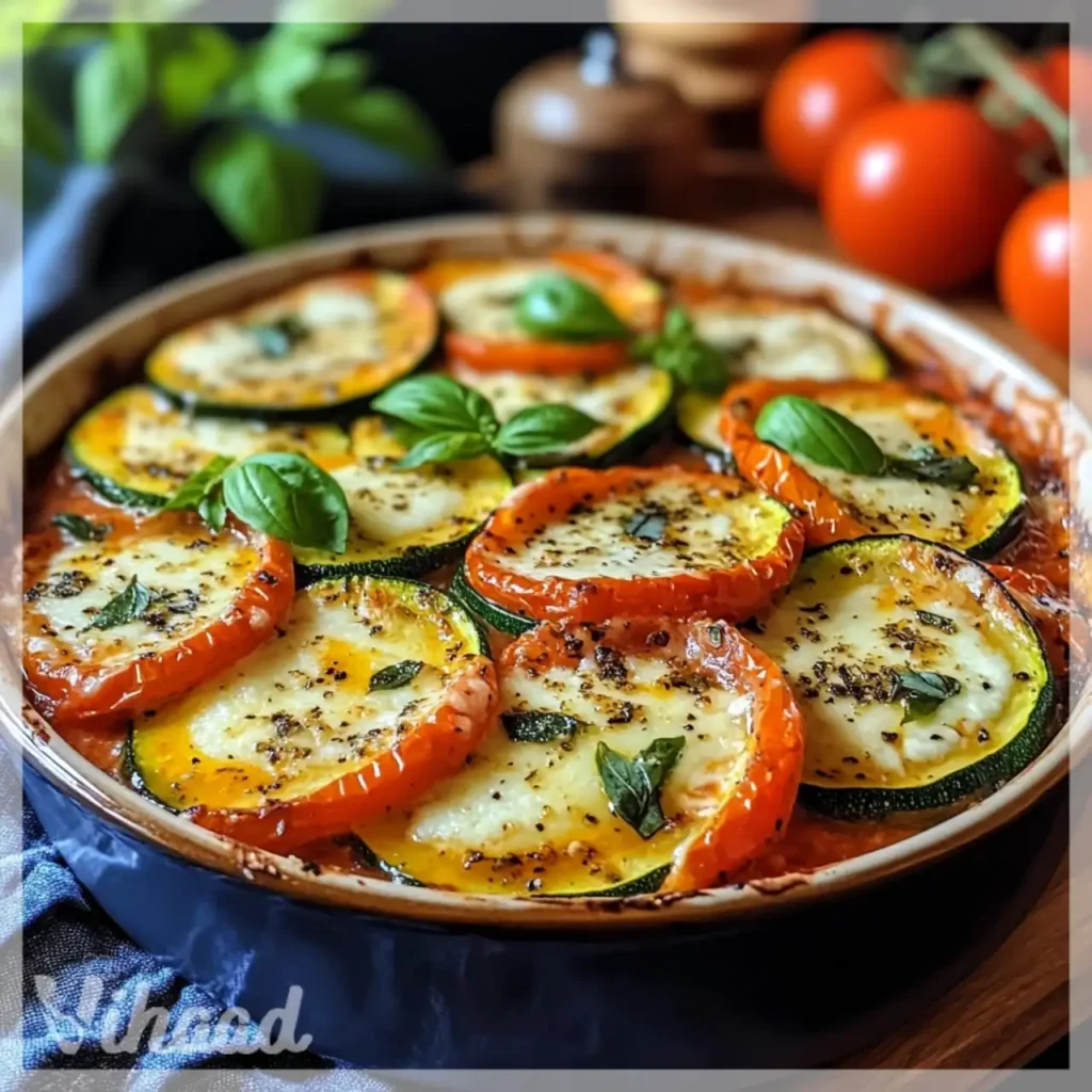 Gratin de Courgettes et Tomates un délice à découvrir !