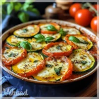Gratin de Courgettes et Tomates un délice à découvrir !