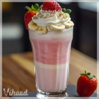 Milkshake à la Banane et aux Fraises découvrez la recette