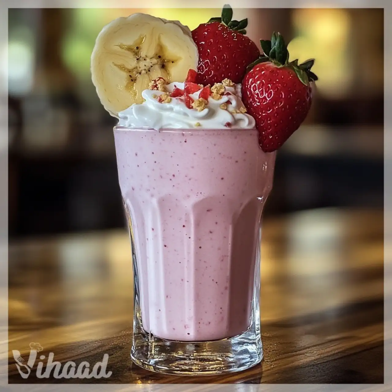 Milkshake à la Fraise et à la Banane un délice à découvrir !