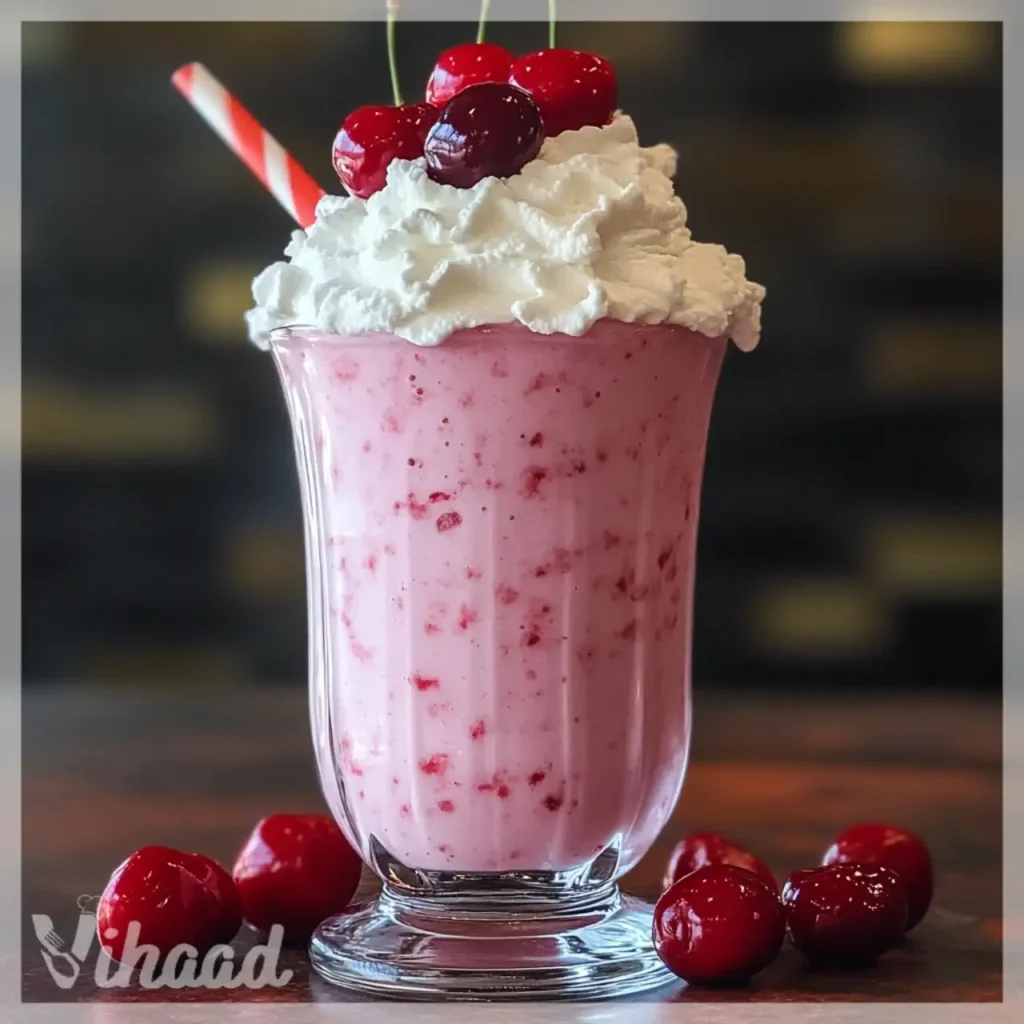 Milkshake aux Cerises une recette délicieuse à essayer !