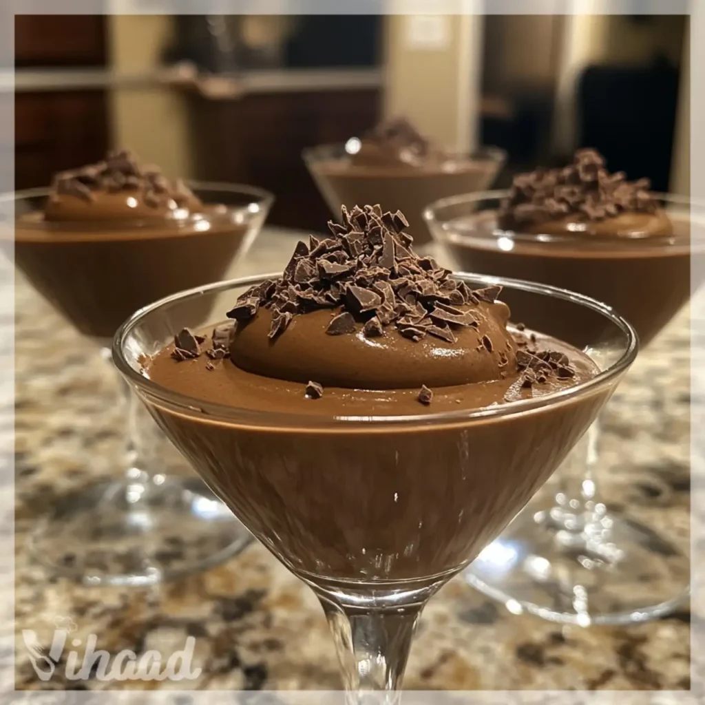Mousse au Chocolat Noir un dessert irrésistible !