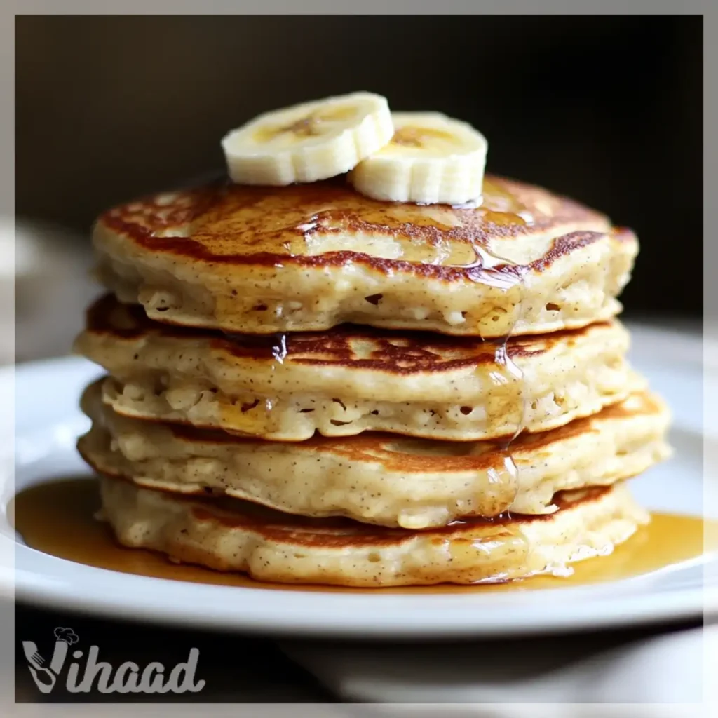 Pancakes à la Banane et Flocons d'Avoine Savourez-les !