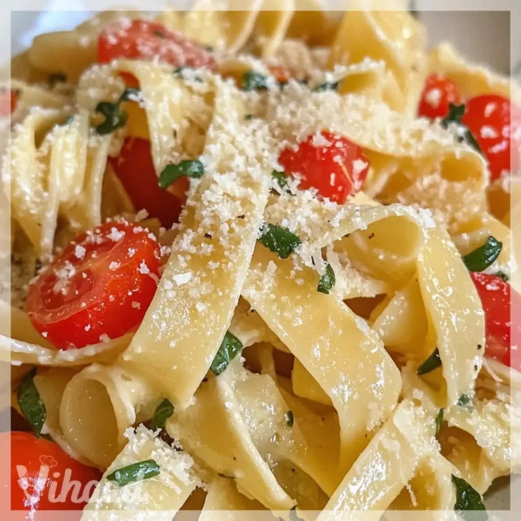 Pasta with Tomato and Basil découvrez cette recette savoureuse !