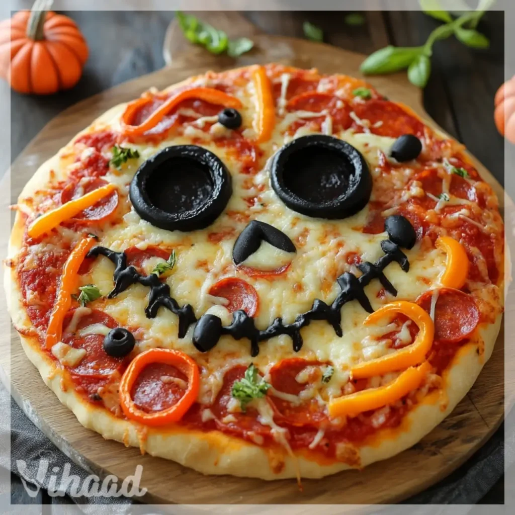 Pizza d'Halloween recettes découvrez des idées délicieuses !