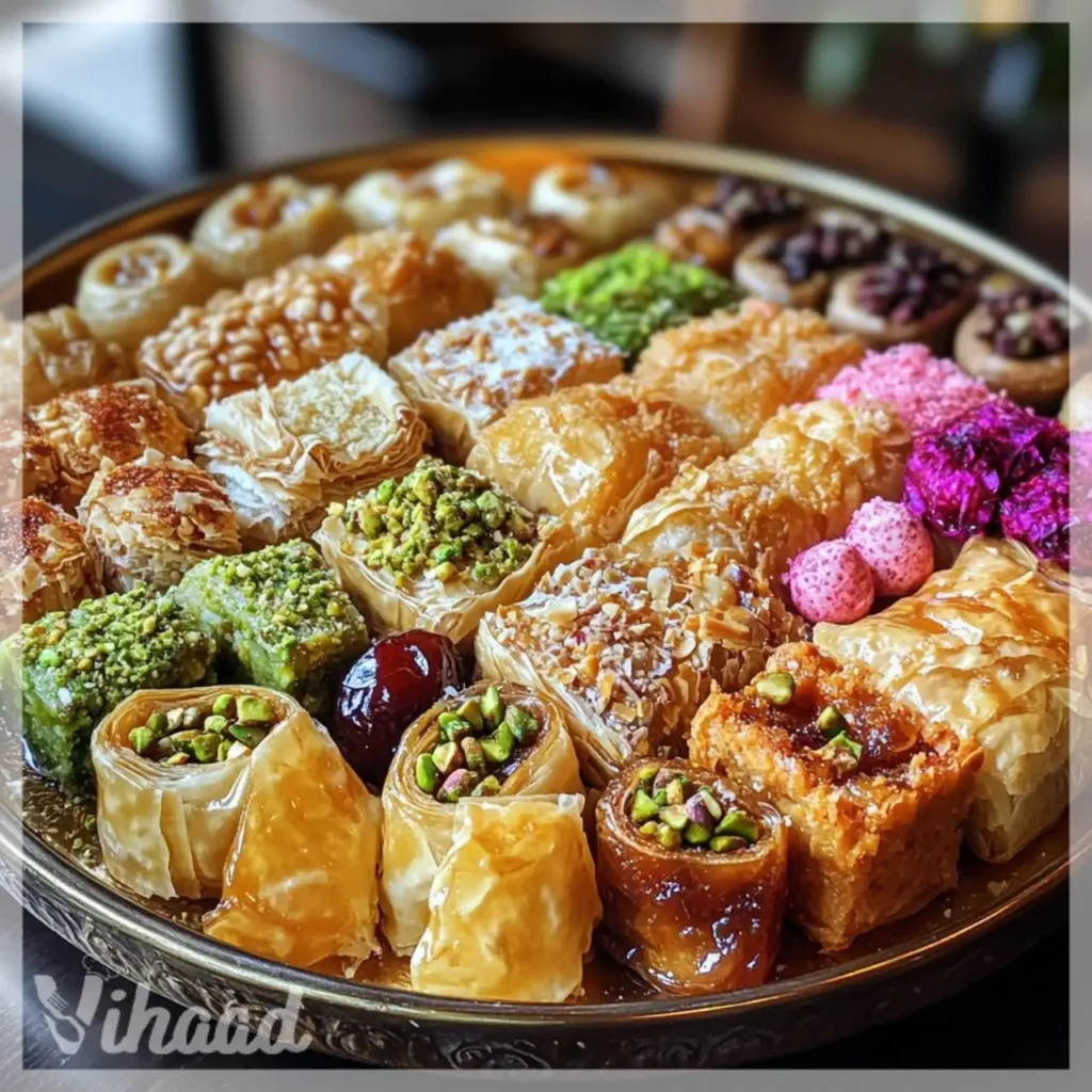 Plateau de desserts pour le Ramadan recettes délicieuses !