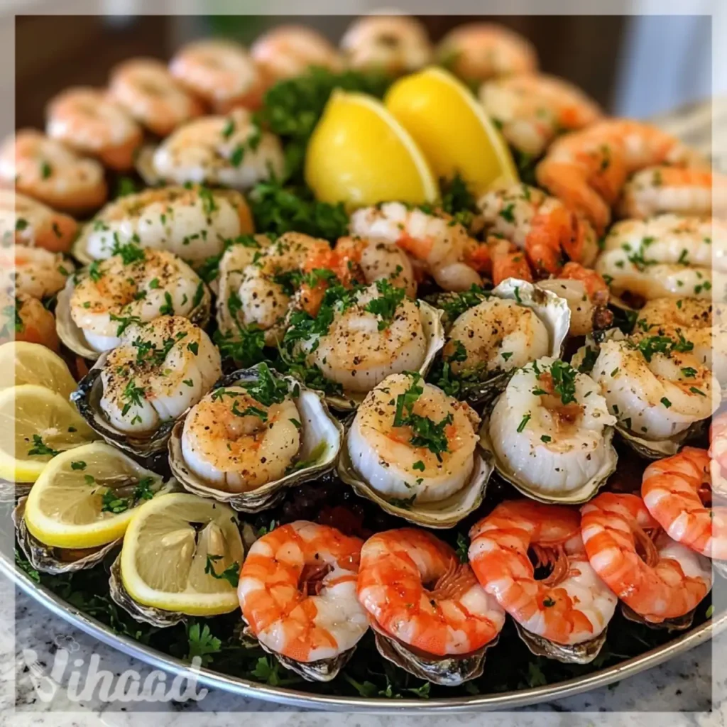 Plateau de fruits de mer festif un délice à partager !