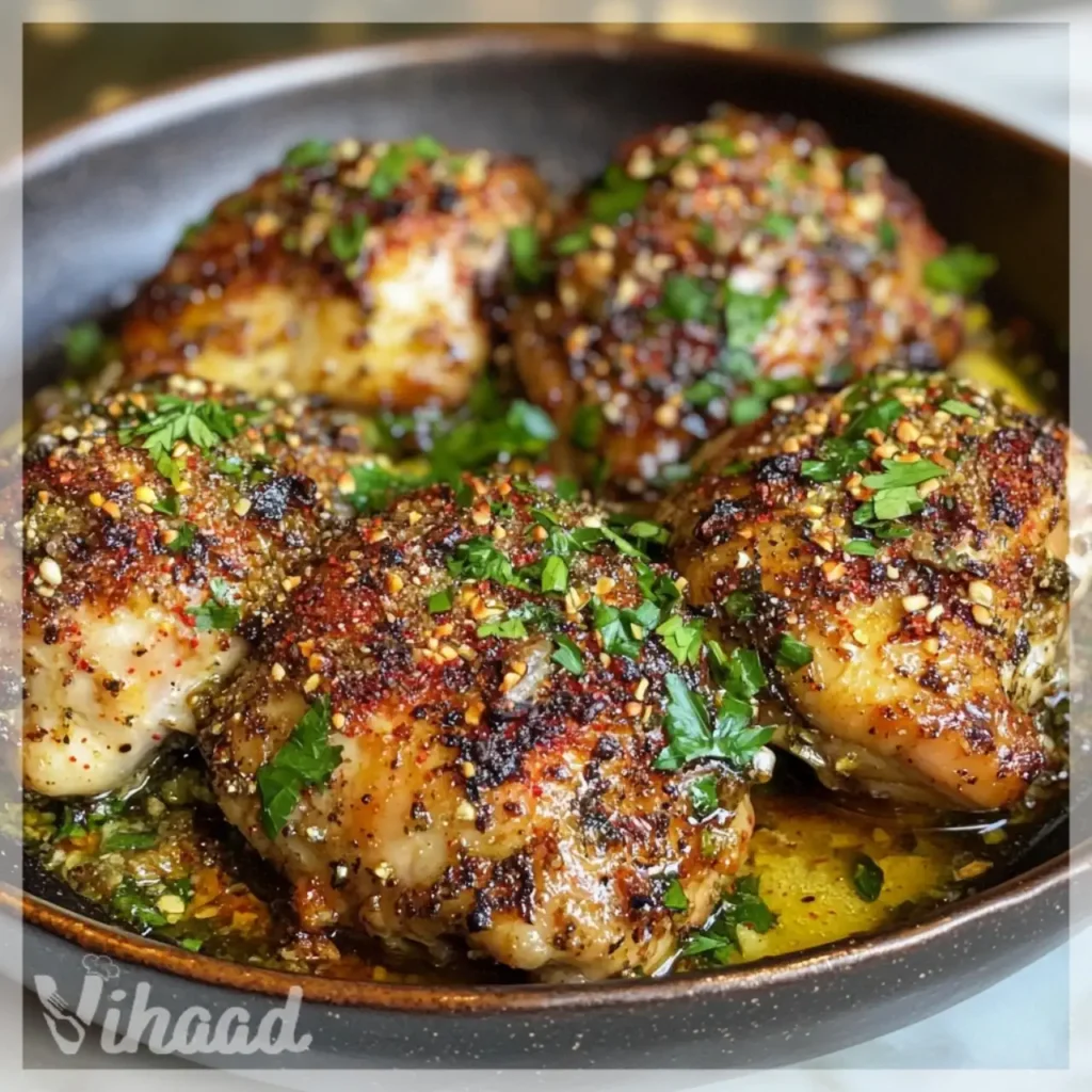 Poulet au sumac et za'atar découvrez cette recette savoureuse !