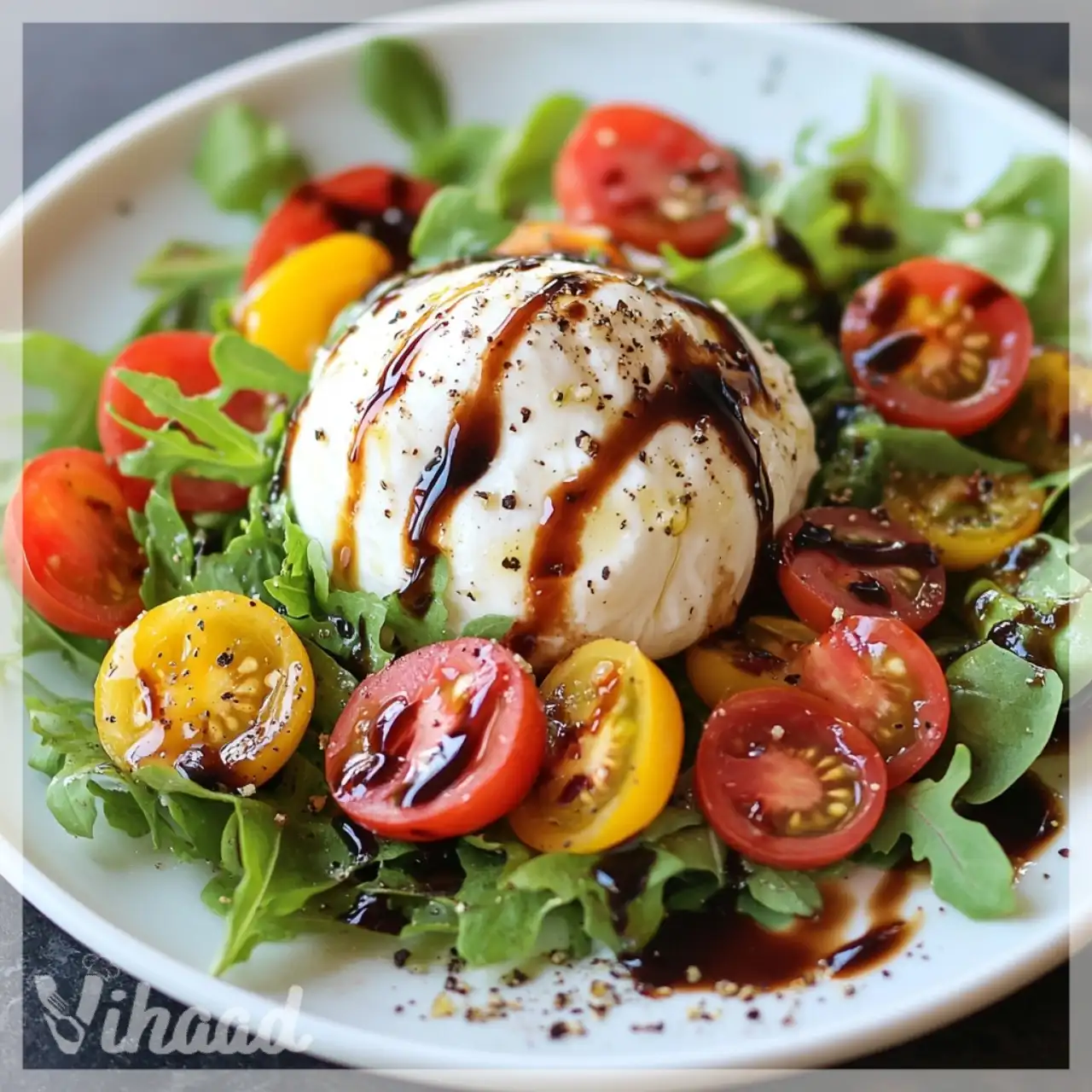 Salade de Burrata découvrez une recette irrésistible !