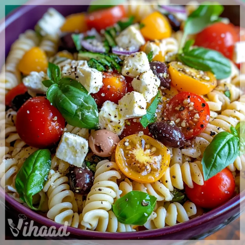 Salade de Pâtes d'Été recette découvrez sa fraîcheur!