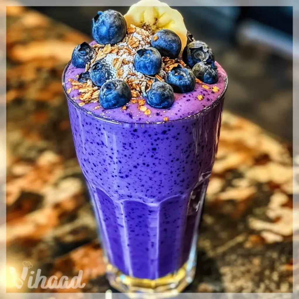 Smoothie aux myrtilles découvrez ses bienfaits santé !