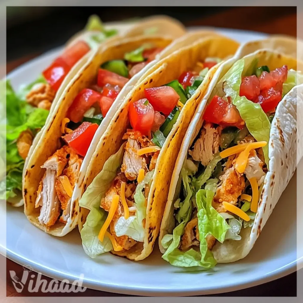 Tacos au Poulet Découvrez la recette irrésistible !