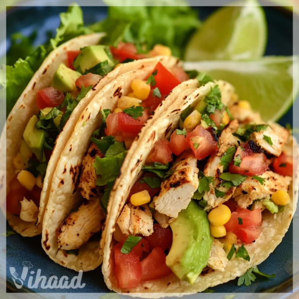 Tacos de Poulet Sains une recette délicieuse et légère