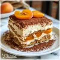 Tiramisu à l'abricot découvrez cette recette irrésistible !