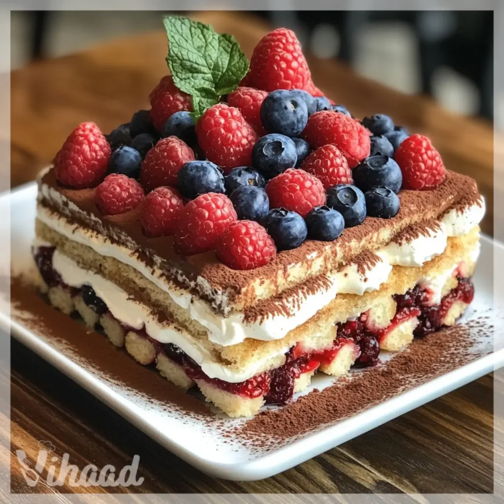 Tiramisu aux fruits découvrez cette recette rafraîchissante !