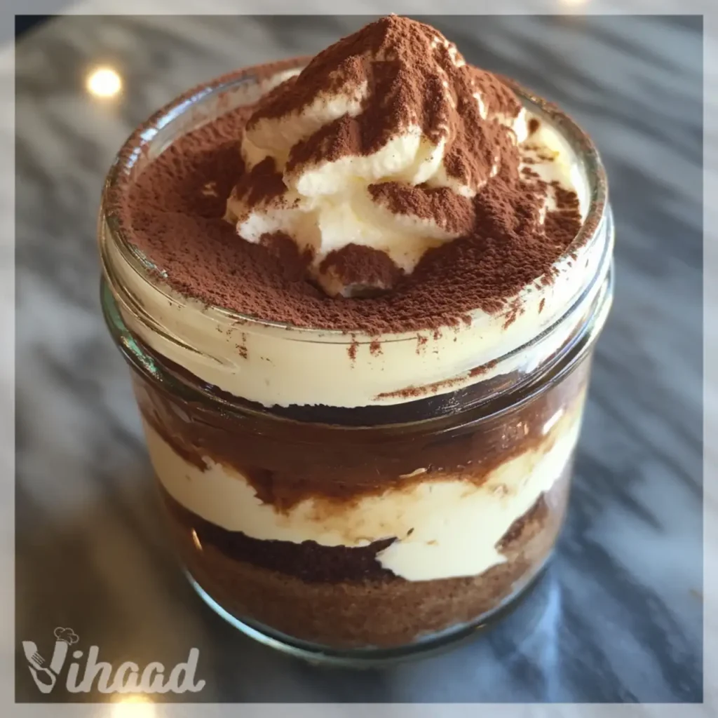 Tiramisu en Pot Découvrez cette recette irrésistible !