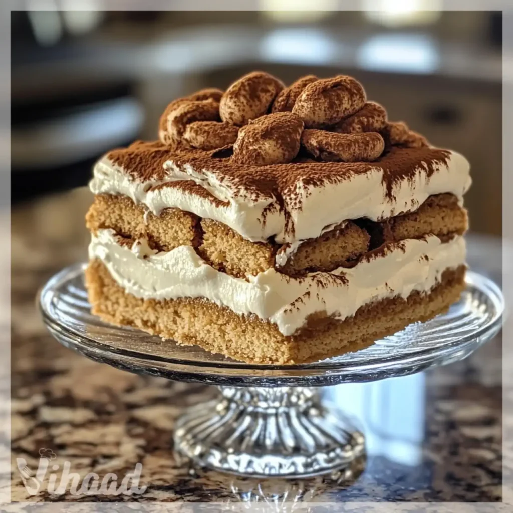 Tiramisu with Lotus Biscoff découvrez ce délice !