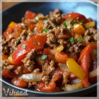Viande hachée sautée aux légumes un délice rapide à préparer !