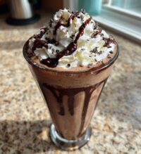milkshake banane chocolat recette