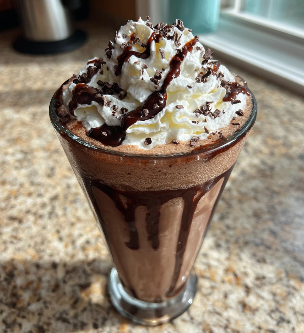 milkshake banane chocolat recette