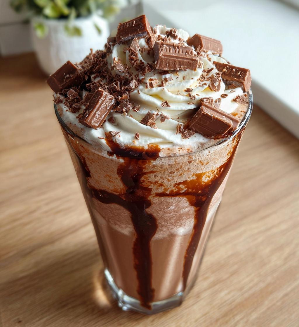 milkshake recette kinder