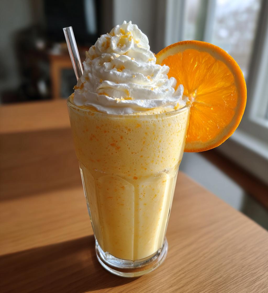 milkshake recette orange - detail 1