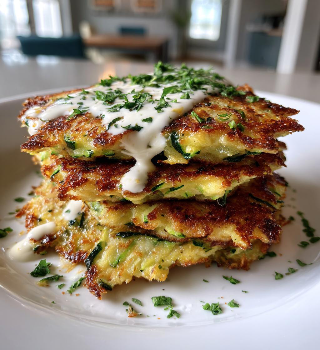 pancake courgette recette