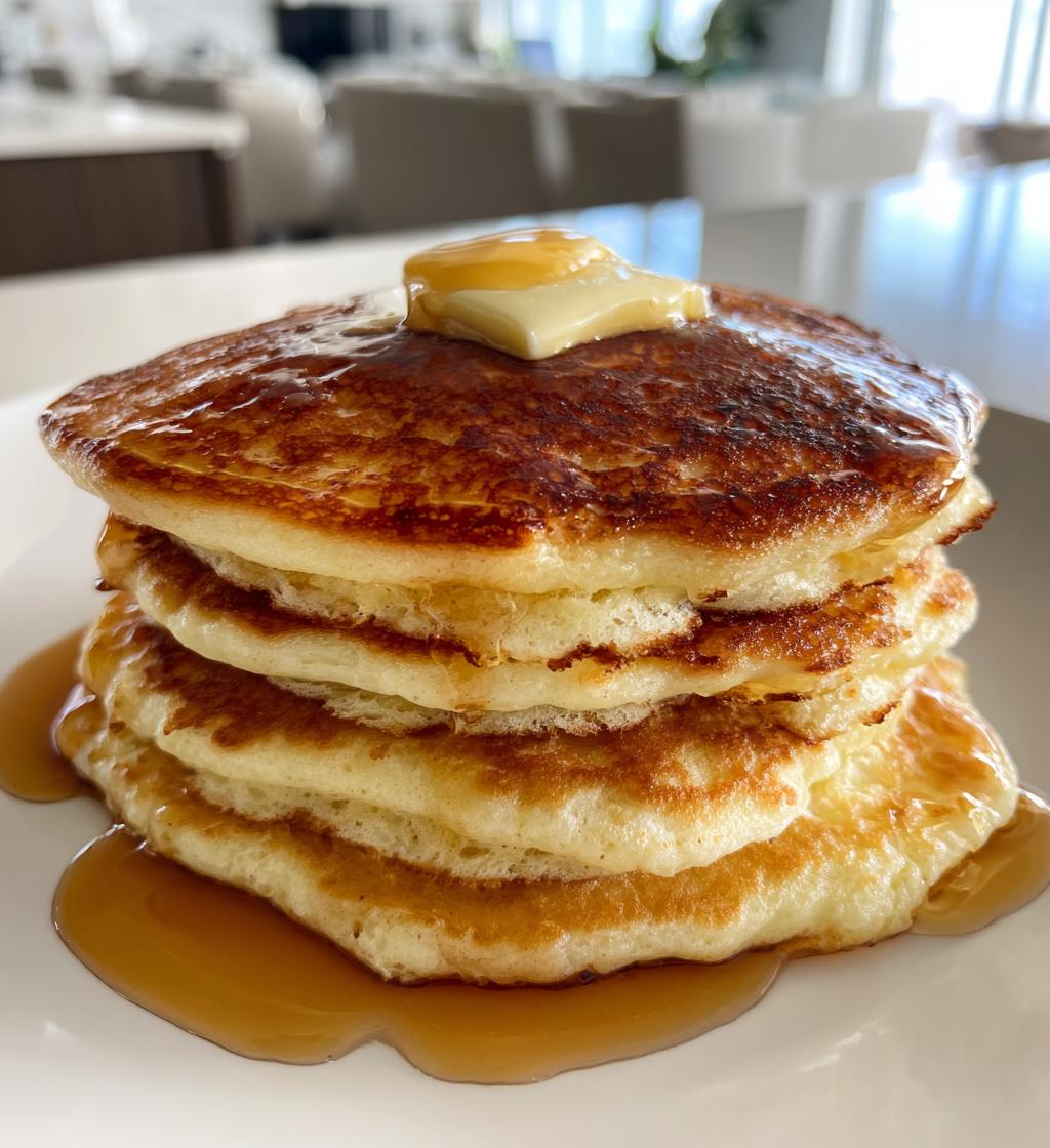 pancake recette fluffy