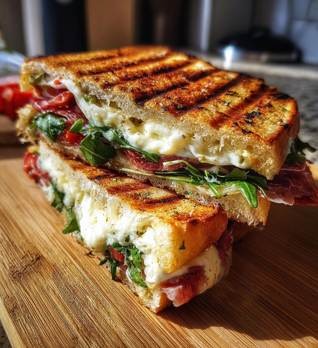 panini recettes jambon cru - detail 1