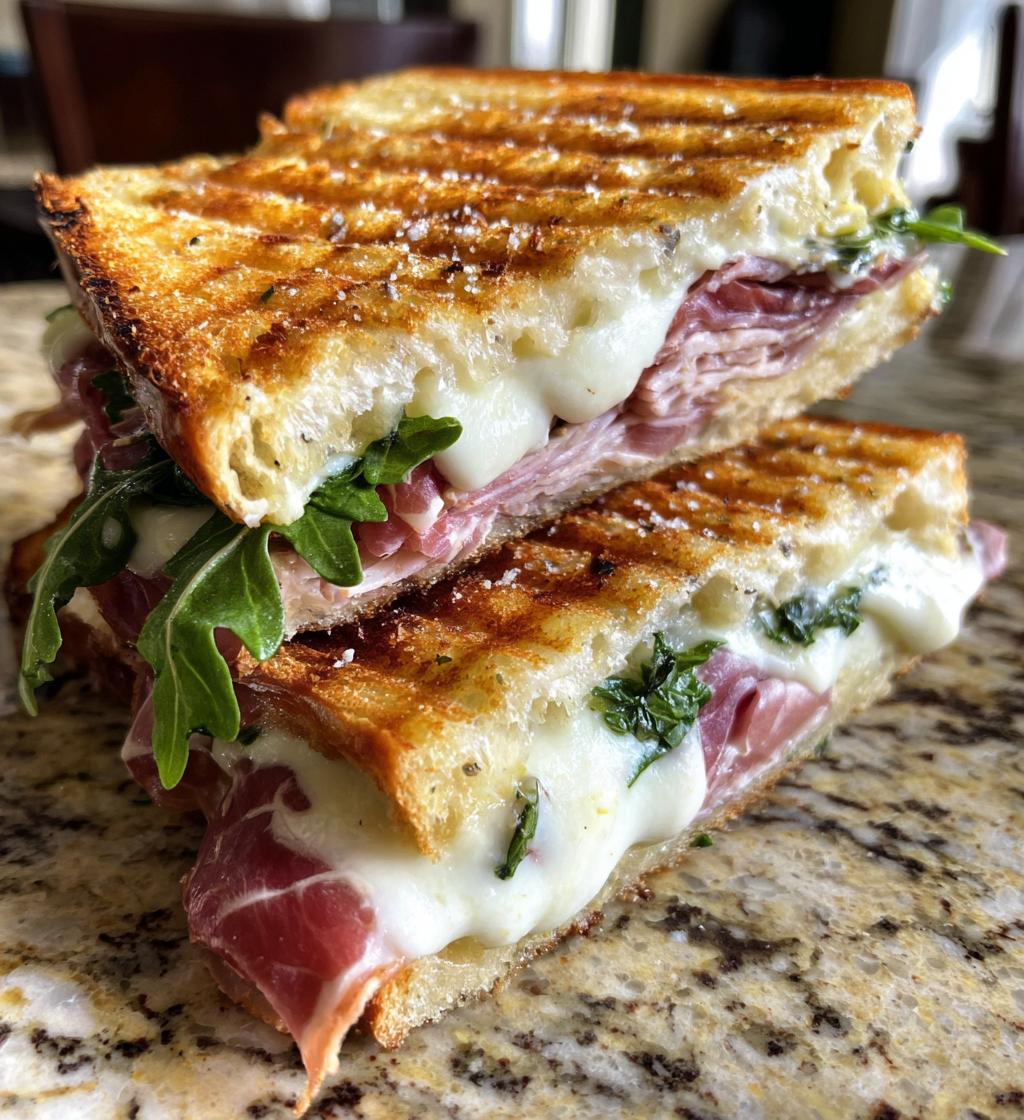 panini recettes jambon cru