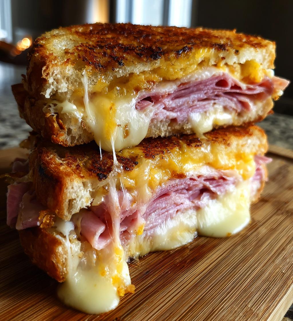 panini recettes jambon fromage