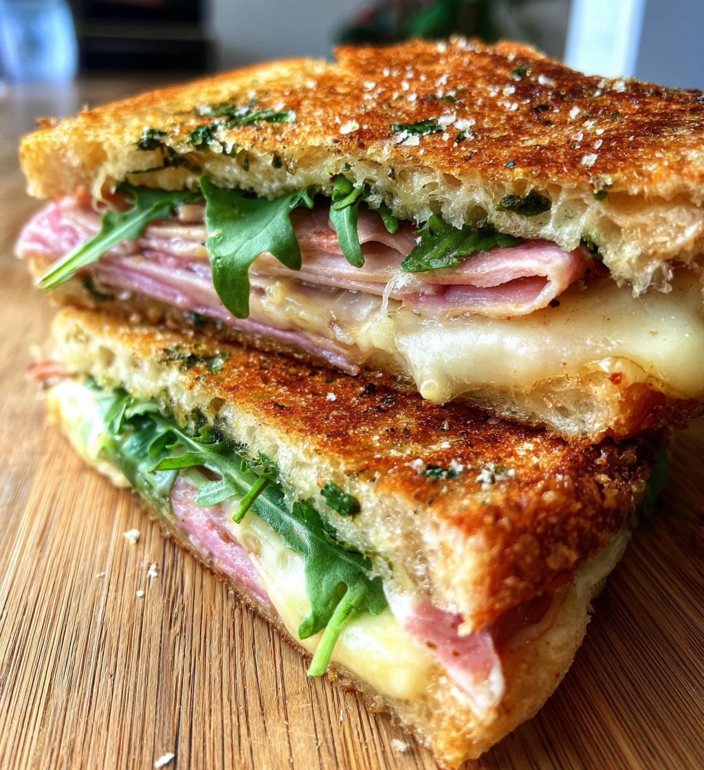 panini recettes jambon