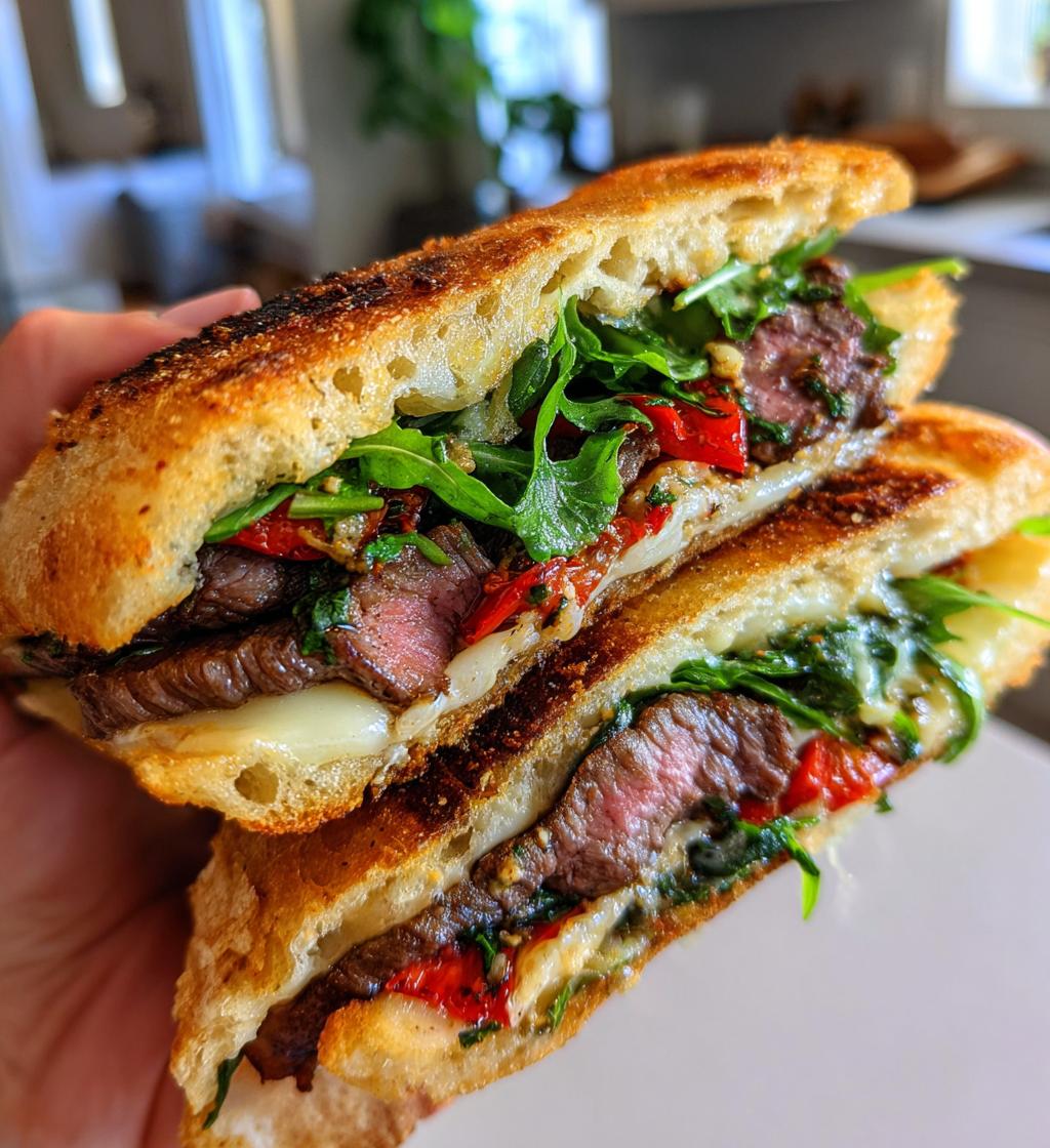 panini recettes steak