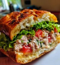 panini recettes thon