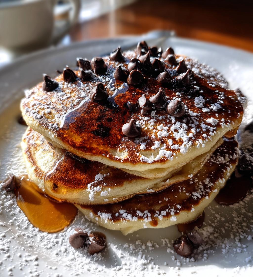 recette de pancake au chocolat - detail 1