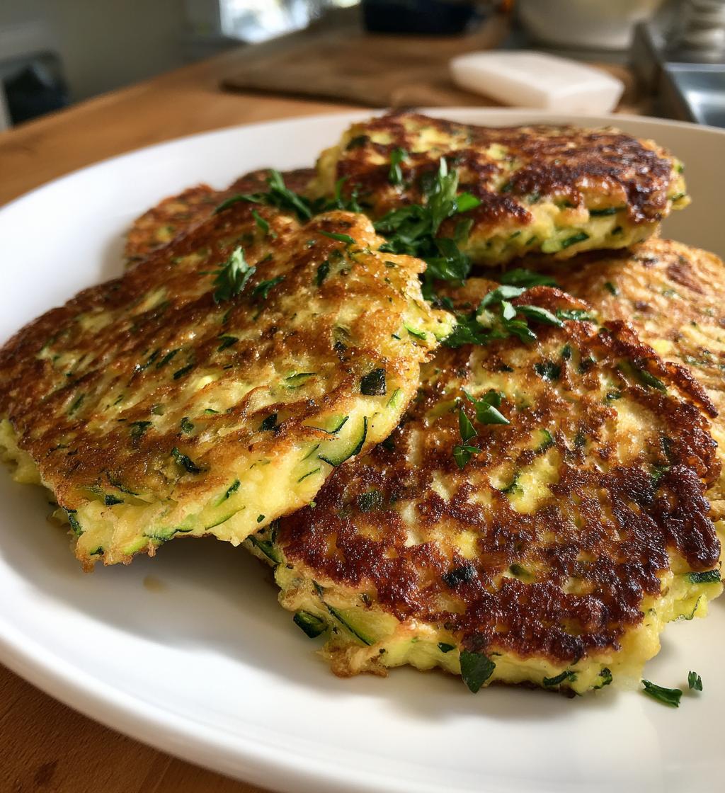 recette pancake courgettes - detail 1