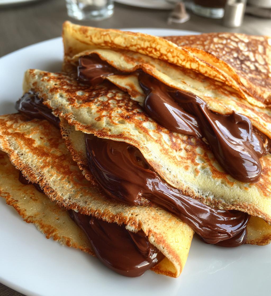 recette pancake nutella - detail 1