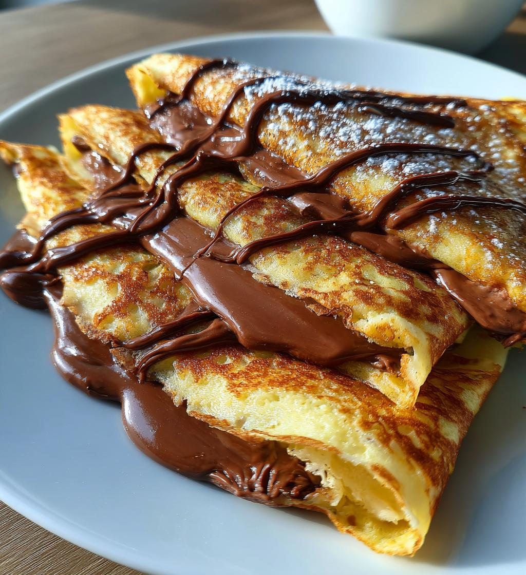 recette pancake nutella