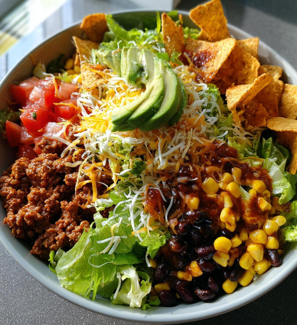 recette tacos bowl - detail 1