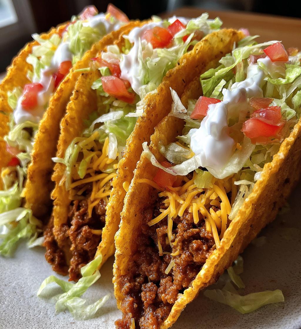 recette tacos cheddar - detail 1