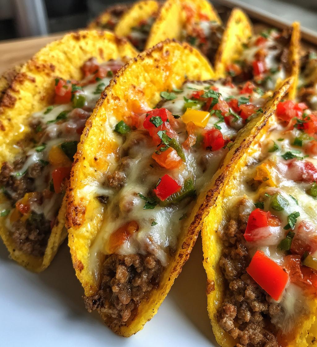 recette tacos gratiné