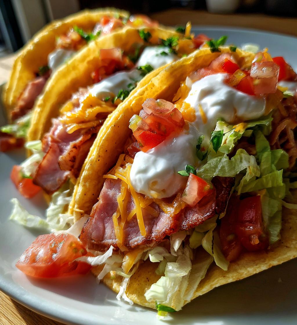 recette tacos jambon - detail 1