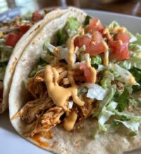 recette tacos poulet sauce fromagere