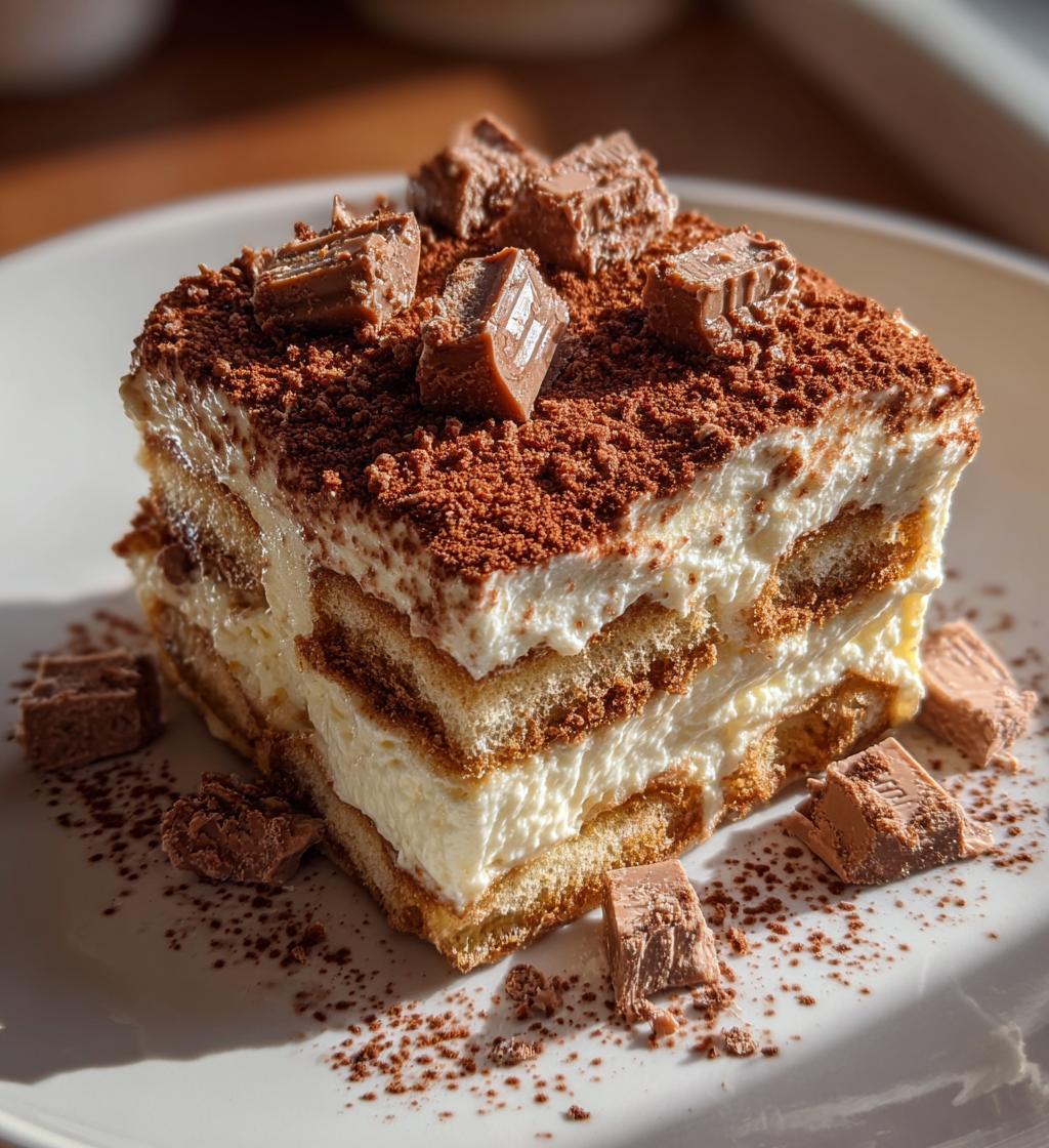 recette tiramisu au kinder bueno