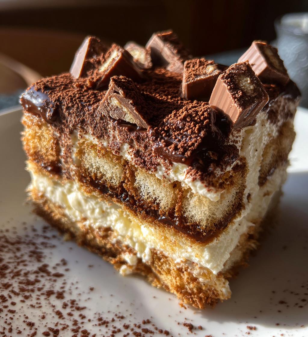 recette tiramisu kinder maxi