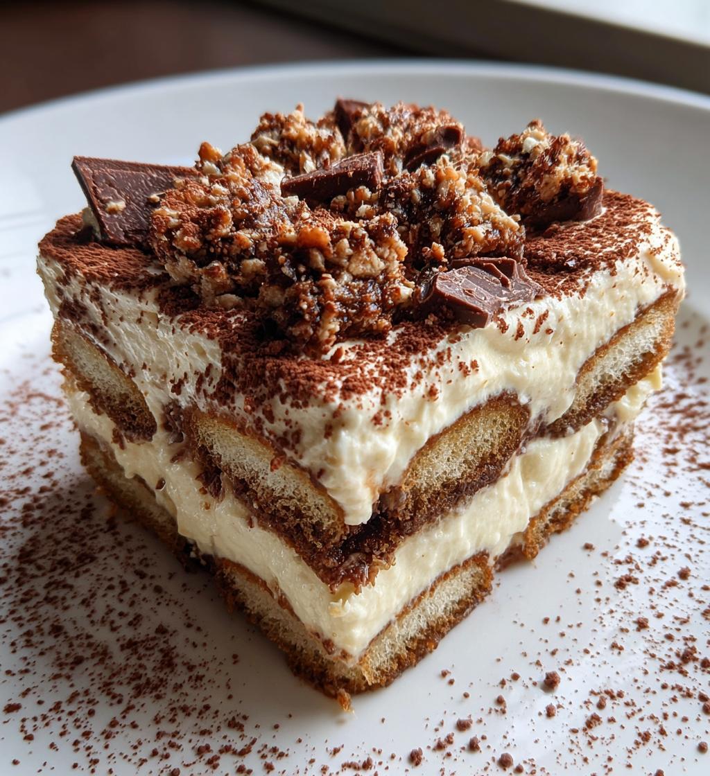 recette tiramisu kit kat - detail 1